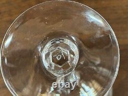 Set of (6) Orrefors BERNADOTTE 5 3/8 Claret Wine Glasses + Decanter