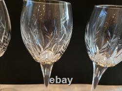 Set of 6 Steklarska Nova Rogaska Slatina Wine Glasses