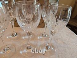 Set of 6 Steklarska Nova Rogaska Slatina Wine Glasses