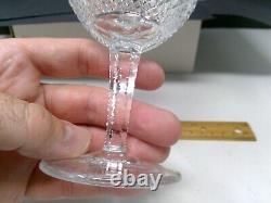 Set of 6 Tiffany Crystal Gilbert 5 3/4 8oz Wine Glasses