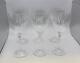 Set of 6 Villeroy & Boch Crystal LUGANO Claret Wine Glasses