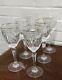 Set of 6 Vintage MARQUIS by WATERFORD Hanover Gold Crystal Wine Goblets Glasses