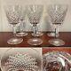 Set of 6 Vintage WATERFORD CRYSTAL Alana 10 oz. Water/Wine Glasses 7 IRELAND