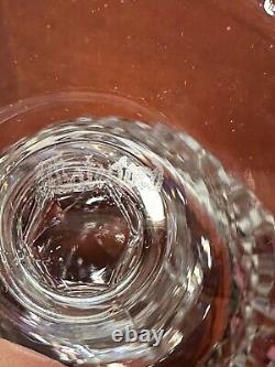 Set of 6 Vintage WATERFORD CRYSTAL Alana 10 oz. Water/Wine Glasses 7 IRELAND