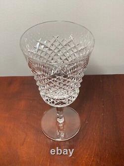 Set of 6 Vintage WATERFORD CRYSTAL Alana 10 oz. Water/Wine Glasses 7 IRELAND