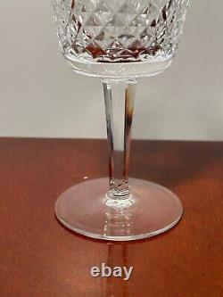 Set of 6 Vintage WATERFORD CRYSTAL Alana 10 oz. Water/Wine Glasses 7 IRELAND