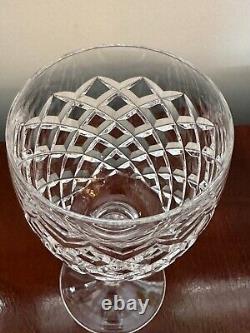 Set of 6 Vtg WATERFORD CRYSTAL Comeragh 6 oz. Claret Wine Glasses 6.5 IRELAND