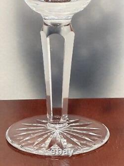 Set of 6 Vtg WATERFORD CRYSTAL Comeragh 6 oz. Claret Wine Glasses 6.5 IRELAND