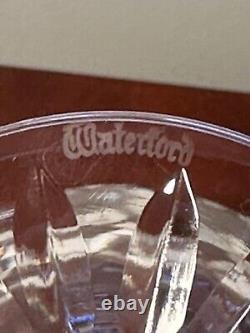 Set of 6 Vtg WATERFORD CRYSTAL Comeragh 6 oz. Claret Wine Glasses 6.5 IRELAND