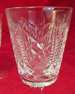 Set of 6 Waterford Crystal CLARE CLARET / WINE GLASS 5 3/4 Glasses