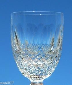 Set of 6 Waterford Crystal Colleen Short Stem White Wine Goblets 9 Ounce Glasses