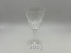 Set of 6 Waterford Crystal LISMORE Claret Wine Glasses