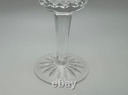 Set of 6 Waterford Crystal LISMORE Claret Wine Glasses