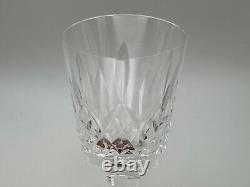 Set of 6 Waterford Crystal LISMORE Claret Wine Glasses