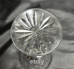 Set of 6 Waterford Crystal Lismore White Wine Claret Glasses