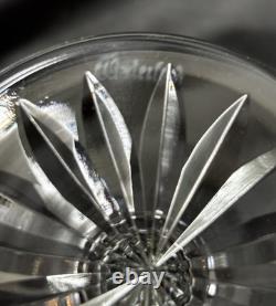 Set of 6 Waterford Crystal Lismore White Wine Claret Glasses