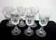 Set of (6) Waterford Crystal Rosslare Claret Wine Glasses