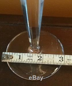 Set of 6 Waterford Crystal Stemware Carina Wine Hock Goblets Glasses 7 3/8