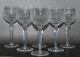 Set of 6 Waterford Lismore Balloon Wine Goblets Glasses Signed