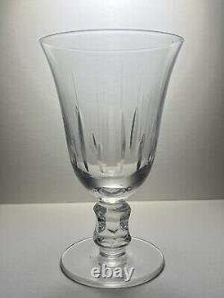 Set of 7 Claret Wine Crystal Glasses by Treasure Chest Contessa