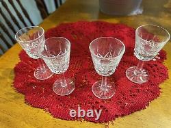 Set of 7 Waterford Crystal Lismore Goblets and 5 Waterford Lismore Cordials