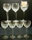 Set of (7) Waterford Lismore Wine Hock Glasses 7.31 x 2.88 x 2.88 Excellent