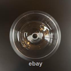 Set of 8 BAYEL France Frosted Horse Head Stem Crystal Wine Glasses 16.9oz 500ml