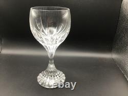 Set of 8 Crystal Massena Wine Glasses by Baccarat