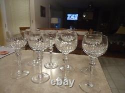 Set of 8 Maribor 8 Hock Wine Goblets by Royal Gallery