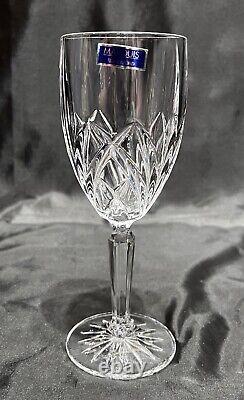 Set of 8 NIB Marquis By Waterford Brookside Lead Crystal White Wine Glasses