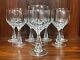Set of 8 Spode SONATA Pattern 6 1/8 Cut Crystal Wine Glasses