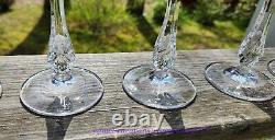 Set of 8 Vintage GORHAM Crystal CHAPELLE Wine Glasses 7.75 (NACHTMANN Tiffany)