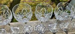 Set of 8 Vintage GORHAM Crystal CHAPELLE Wine Glasses 7.75 (NACHTMANN Tiffany)