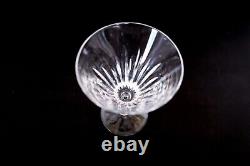 Set of 8 WATERFORD EILEEN 5 White Wine Glasses Cut Crystal Stemware Water