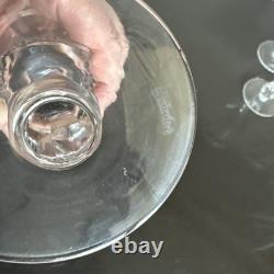 Set of 8 Waterford Cut Crystal Glencree Claret Wine Glass 6