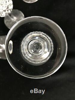 Set of 8 Waterford Ireland Crystal Alana Sherry Wine Glasses Stemware 5-1/8