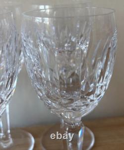 Set of 8 Waterford Kildare 6 1/2 Tall Wine Glasses