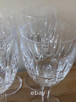 Set of 8 Waterford Kildare 6 1/2 Tall Wine Glasses