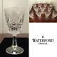 Set of 9 Vintage WATERFORD CRYSTAL Kylemore 9 oz Water Wine Glasses Goblets