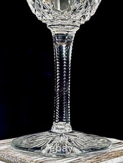 Set of Four (4) Baccarat LAGNEY Clear Crystal 5 3/4 PORT Wine Glasses BEAUTIFUL