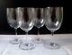 Set of Four Baccarat Crystal Perfection Water / Wine Glasses