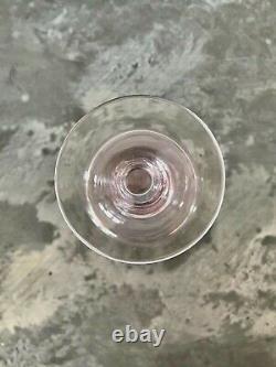 Set of Mikasa Pink Wine Glasses 7 Large and 5 Small MINT CONDITION