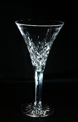 Set of Three Waterford Ashbourne (Cut Base) Large Claret Stems Made In Ireland
