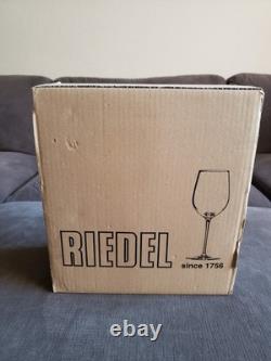 Set of Two Riedel SOMMELIERS Burgundy Grand Cru HANDMADE Crystal Wine Glasses