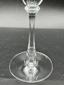 Signed Oscar de la Renta TIFTON Crystal Wine Glasses Set Of 4