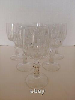 Six (6) Schott-Zwiesel Tango Wine Glasses, Crystal, EUC