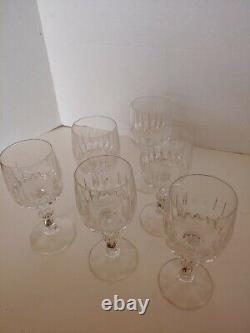 Six (6) Schott-Zwiesel Tango Wine Glasses, Crystal, EUC