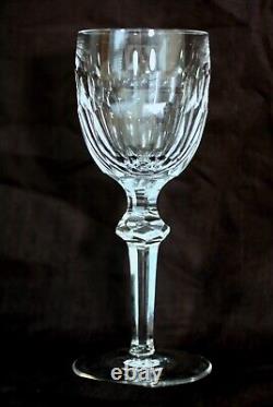 Six Waterford Cut Crystal Curraghmore Claret Wine 7 Glasses Mint