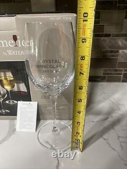 Sommelier By Waterford Crystal Wine Glass Set Of 6 Goblets
