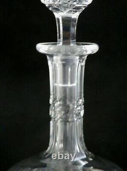 St Louis Crystal France Cordial Wine Decanter 13 tall Tommy signed